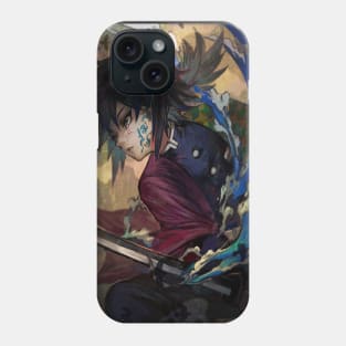 Water Breath Master Giyu Phone Case