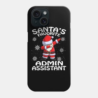 Santas Favorite Admin Assistant Christmas Phone Case