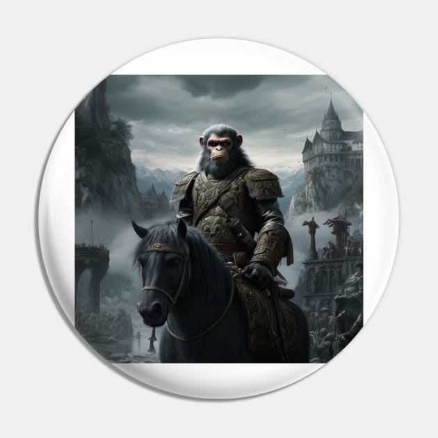 Medieval Apes 2 Pin by AstroRisq