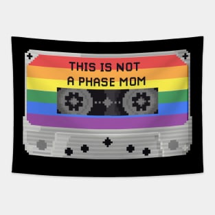 this is not a phase mom (vintage pixel art design) Tapestry