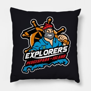 Pescespada Island Explorers Pillow