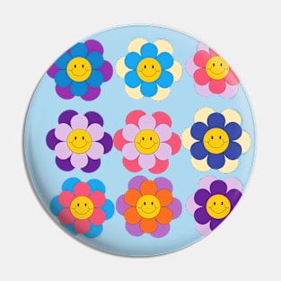 smile flower Pin