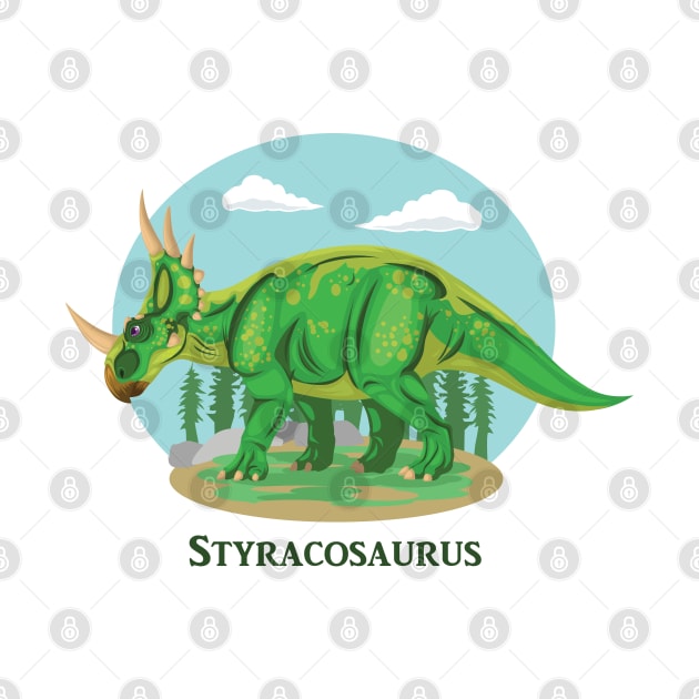 Styracosaurus by SakuraDragon