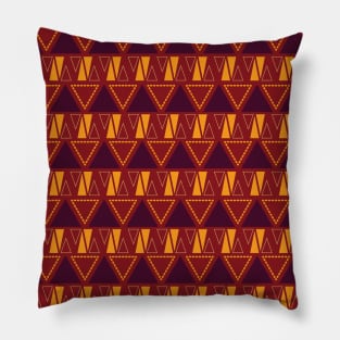 Triangle Seamless Pattern 020#002 Pillow