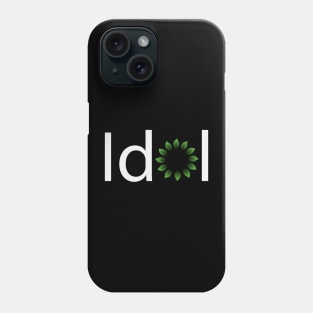 Idol creative text design Phone Case