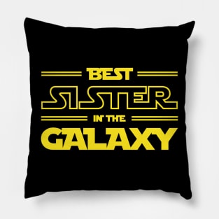 Best Sister In The Galaxy: Present For Sister Pillow