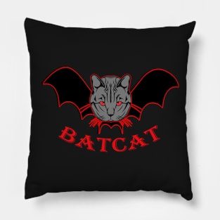 Funny Cat, Halloween, BATCAT, Trending 2018 Gift, Graphic Design Pillow