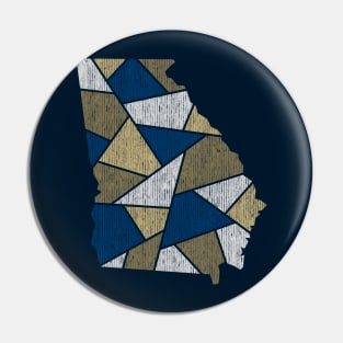 Georgia Mosaic - Blue Pin