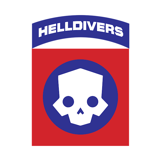 Helldivers Logo Patch by Baggss