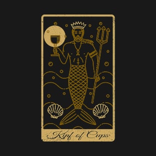 Tarot Card - King of Cups - Occult Gothic Halloween T-Shirt