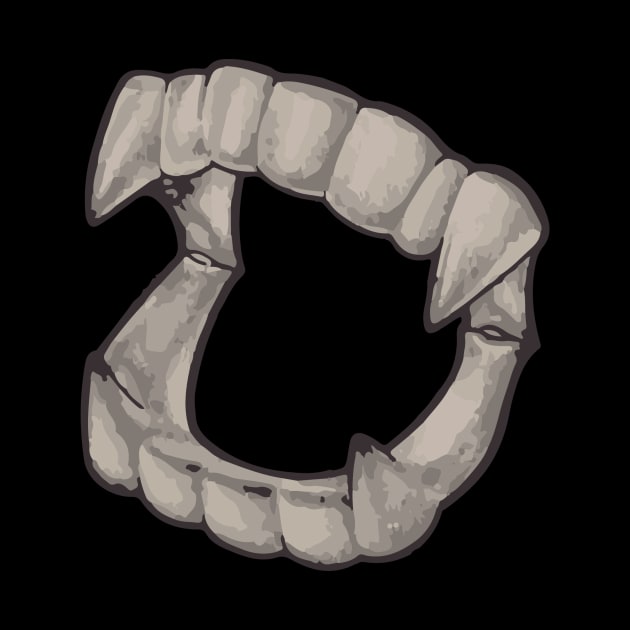 Vampire Teeth Logo by AlteredWalters