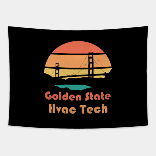 Golden State Hvac Tech California Tapestry