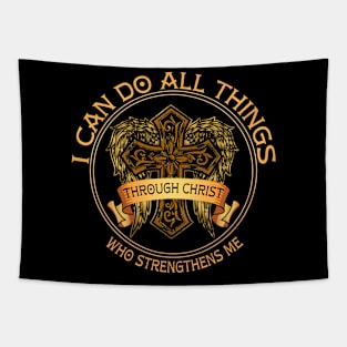 I can do all things through christ Tapestry