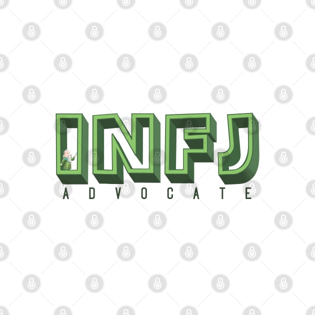 INFJ Advocate - MBTI by ilustraelleg