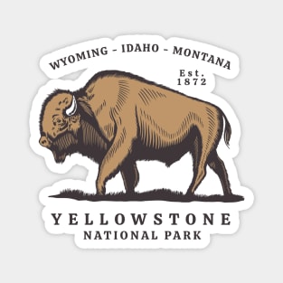 Yellowstone National Park Magnet