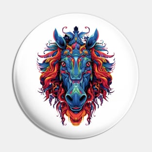 Fantasy Horse Portrait Pin