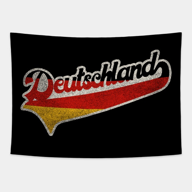 Deutschland Distressed Design Tapestry by darklordpug