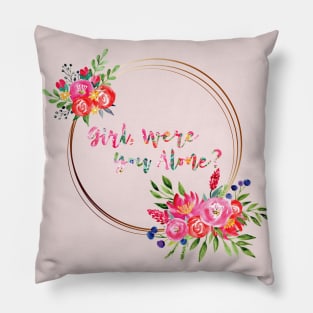 Floral AF Pillow