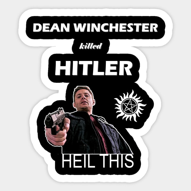 Dean killed Hitler Spiral Notebook for Sale by WinchesterYou
