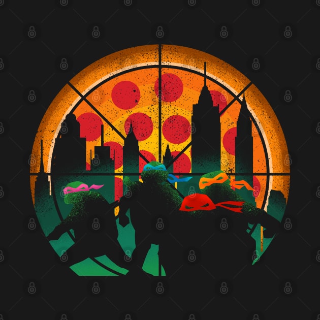 TMNT - Slices of City Adventure by Sachpica