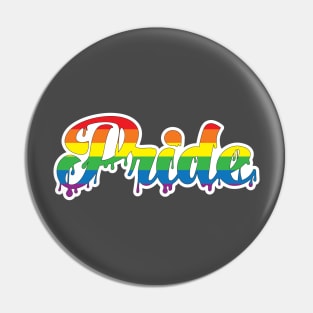 Gay Pride Drip Pin