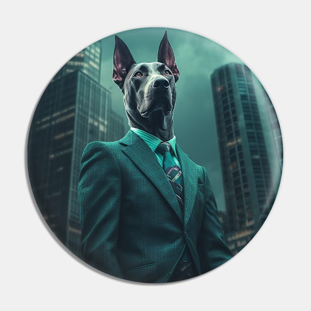 The Business Dog Pin by AviToys