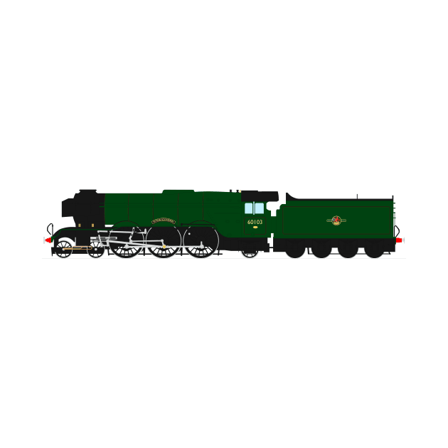 Flying Scotsman Steam Locomotive 60103 LNER A3 by ontherails