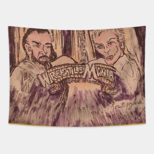 Roman Reigns VS Cody Rhodes WWE WrestleMania 39 Goes Hollywoo Tapestry