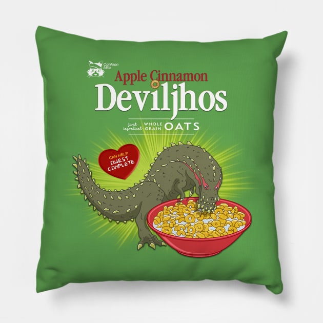 Deviljhos Cereal Pillow by CCDesign