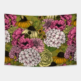 Garden florals Tapestry