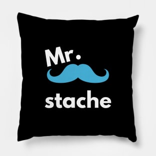 Mr Mustache | Funny mustache style Pillow