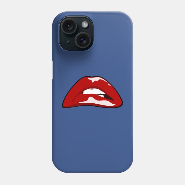 Rocky Horror Lip Phone Case by peabo_mr