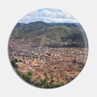 Cusco Peru Andes Mountains Pin