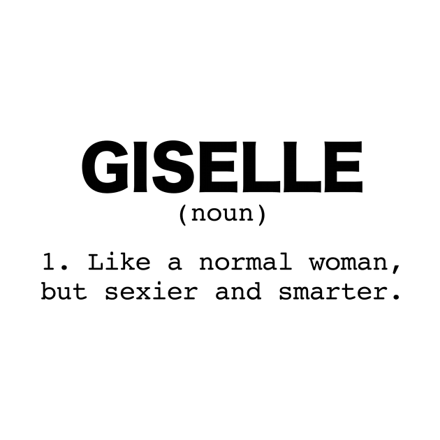 Giselle Gifts for Women Names Cute by TheOptimizedCreative