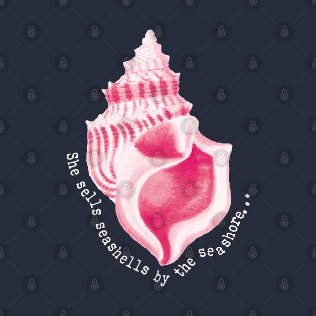 She Sells Pink Seashells by SharksOnShore