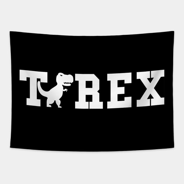 T-Rex Tapestry by Maxsomma