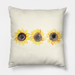 Sunflower Trio Pillow