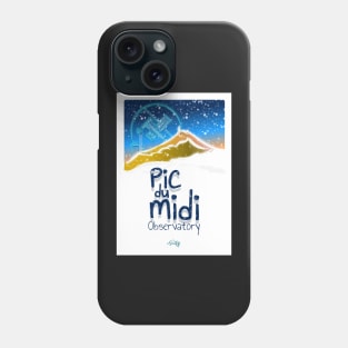 Pic du midi observatory Phone Case