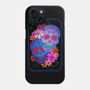 Flower Skulls Phone Case