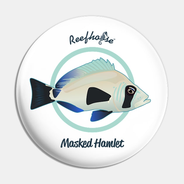 Masked Hamlet Pin by Reefhorse