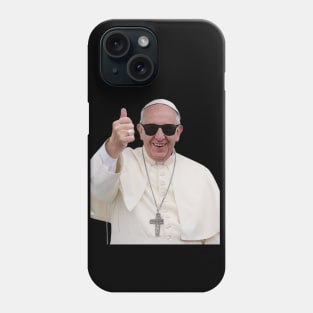 Funny Thumbs up Pope Francis Phone Case