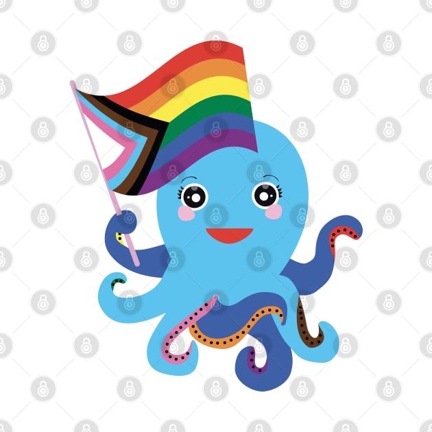 Pride Octopus by Edofest