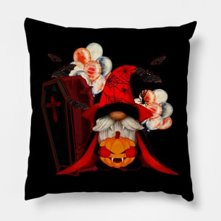 Gnome Halloween T-shirt Pillow