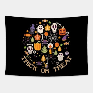 Trick Or Treat Halloween Tapestry