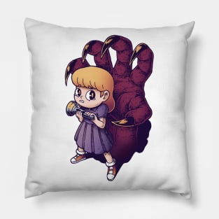 Scary shadow Pillow