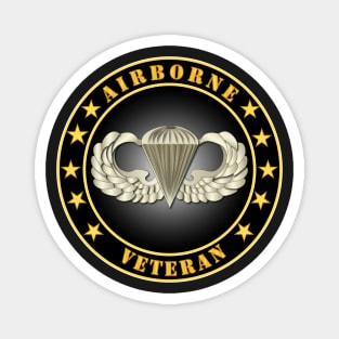 Airborne Veteran Magnet