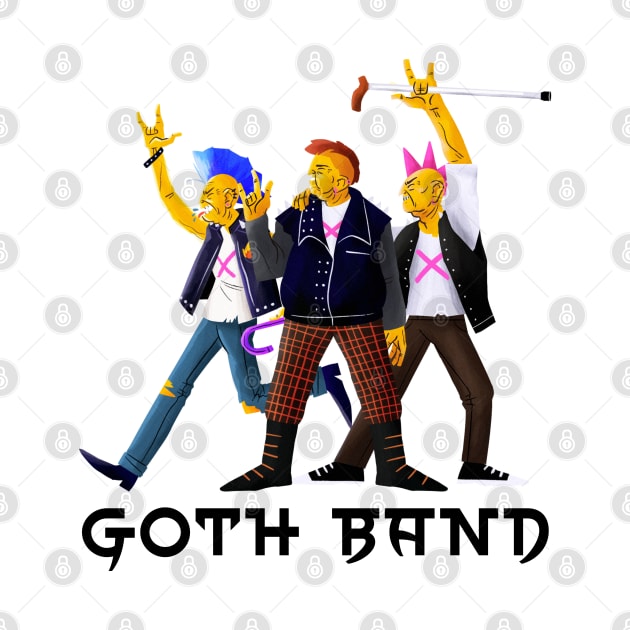 Goth Band by HobbyAndArt