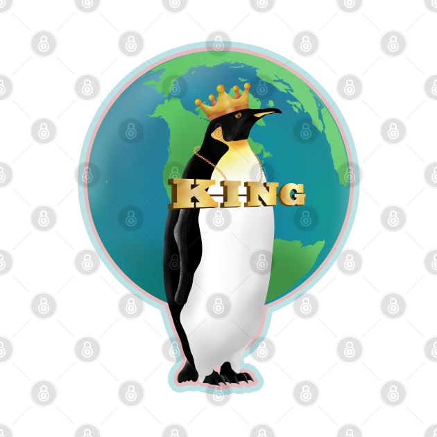 King penguin by mailboxdisco