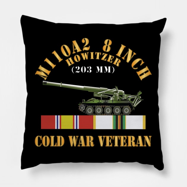 M110A2 - 8 Inch 203mm Howitzer - Cold War Veteran w COLD SVC X 300 Pillow by twix123844