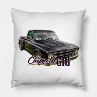 1967 Chevrolet C10 Stepside Pickup Truck Pillow